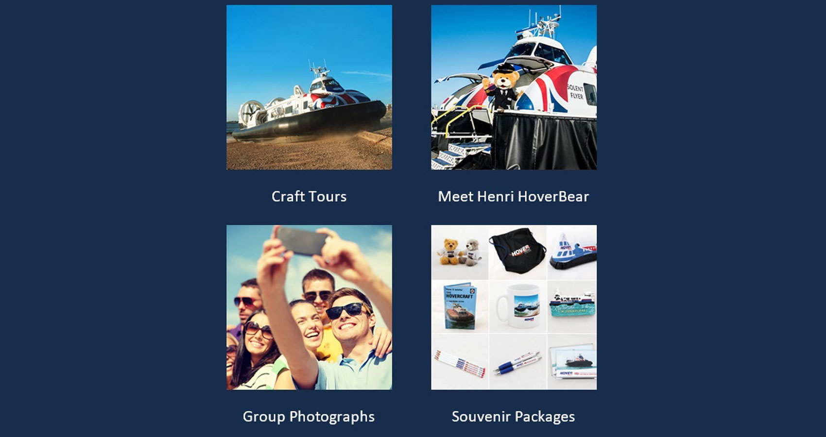 Hover Travel Private And Corporate Charters Extras Hover Travel Private And Corporate Charters Extras